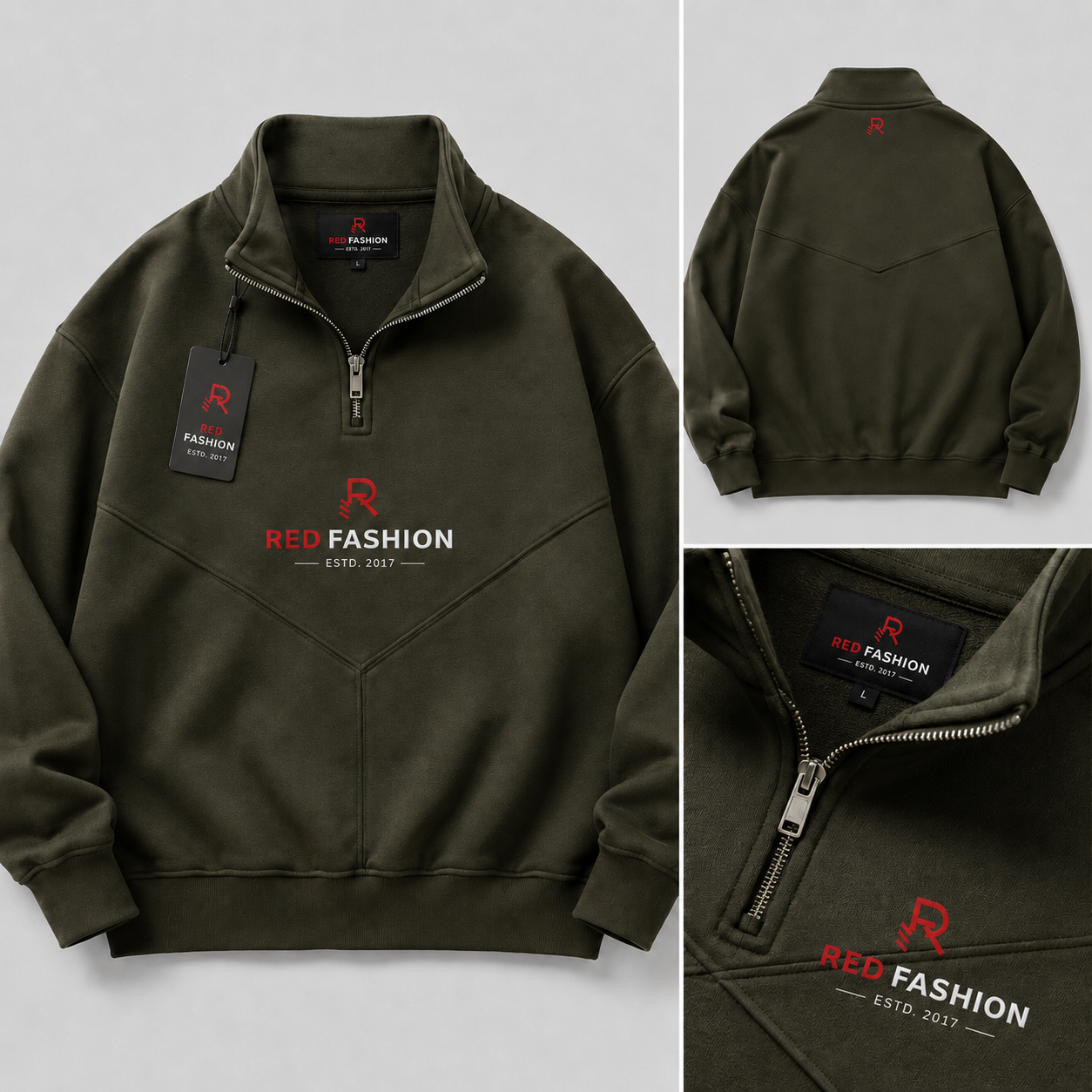 Red Fashion bold Gen Z outfit